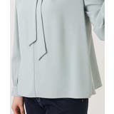 スムースジョーゼットボウブラウス/洗える/WEB限定サイズあり | OFUON | 詳細画像40 