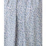 カリグラフィープリント フレアー袖ジャージブラウス 洗える | OFUON | 詳細画像27 