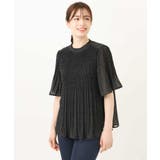 ドット柄シフォンプリーツブラウス/WEB限定サイズあり | OFUON | 詳細画像22