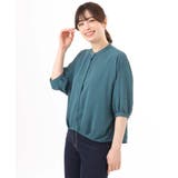 ドルマンスリーブジョーゼットブラウス UVカット 接触冷感 | OFUON | 詳細画像18