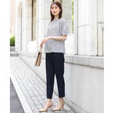 カラースクエアプリント2wayブラウス/洗える | OFUON | 詳細画像12