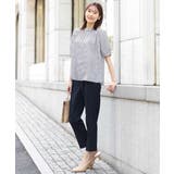 カラースクエアプリント2wayブラウス/洗える | OFUON | 詳細画像13