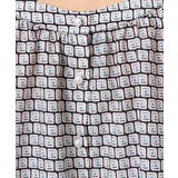 カラースクエアプリント2wayブラウス/洗える | OFUON | 詳細画像21