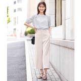 カラースクエアプリント2wayブラウス/洗える | OFUON | 詳細画像3