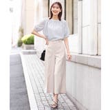 カラースクエアプリント2wayブラウス/洗える | OFUON | 詳細画像4