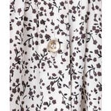 小花柄シャーリングブラウス/前後2way/洗える | OFUON | 詳細画像26 