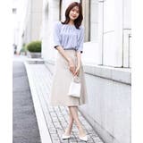 フロントタックジョーゼットブラウス/洗える/WEB限定サイズ | OFUON | 詳細画像18 