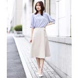 フロントタックジョーゼットブラウス/洗える/WEB限定サイズ | OFUON | 詳細画像19 