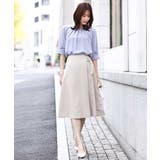 フロントタックジョーゼットブラウス/洗える/WEB限定サイズ | OFUON | 詳細画像21 