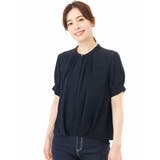 フロントタックジョーゼットブラウス 接触冷感 UVカット | OFUON | 詳細画像13 