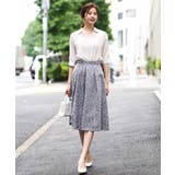 スキッパーシャツブラウス/洗える | OFUON | 詳細画像16 