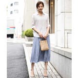 スキッパーシャツブラウス/洗える | OFUON | 詳細画像19 