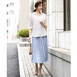 スキッパーシャツブラウス/洗える | OFUON | 詳細画像22 