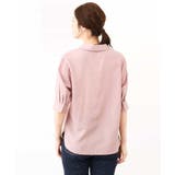 スキッパーシャツブラウス/洗える | OFUON | 詳細画像31 