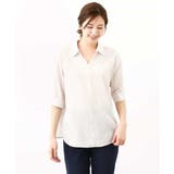 スキッパーシャツブラウス/洗える | OFUON | 詳細画像39 