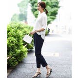 スキッパーシャツブラウス/洗える | OFUON | 詳細画像4 