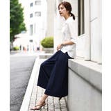 スキッパーシャツブラウス/洗える | OFUON | 詳細画像7 