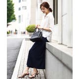 スキッパーシャツブラウス/洗える | OFUON | 詳細画像8 