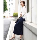 スキッパーシャツブラウス/洗える | OFUON | 詳細画像9 