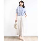 カシュクールデザインブラウス/接触冷感/速乾/洗える/WEB限定サイズあり | OFUON | 詳細画像11 