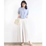 カシュクールデザインブラウス/接触冷感/速乾/洗える/WEB限定サイズあり | OFUON | 詳細画像12 