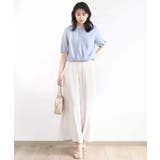 カシュクールデザインブラウス/接触冷感/速乾/洗える/WEB限定サイズあり | OFUON | 詳細画像13 