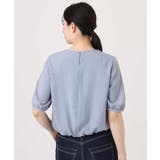 カシュクールデザインブラウス/接触冷感/速乾/洗える/WEB限定サイズあり | OFUON | 詳細画像16 