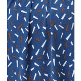 総柄フレアースリーブブラウス/洗える/WEB限定サイズあり | OFUON | 詳細画像2 