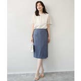 レース切替半袖ブラウス UVカット 接触冷感 | OFUON | 詳細画像5