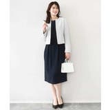 [セットアップ対応]ツイードノーカラージャケット/WEB限定 | OFUON | 詳細画像12 