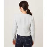 [セットアップ対応]ツイードノーカラージャケット/WEB限定 | OFUON | 詳細画像23 