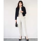 [セットアップ対応]ツイードノーカラージャケット/WEB限定 | OFUON | 詳細画像8 