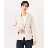 [セットアップ対応]ライトラブルクロス テーラードジャケット 洗える | OFUON | 詳細画像17 