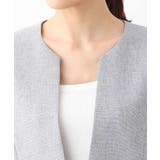 [セットアップ対応]ライトシャンブレー カラーレスジャケット/洗える | OFUON | 詳細画像16 