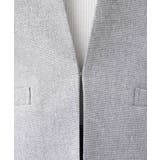 [セットアップ対応]ライトシャンブレー カラーレスジャケット/洗える | OFUON | 詳細画像20 