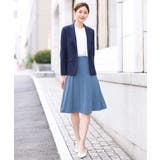 [セットアップ対応]ライトシャンブレー テーラードジャケット/洗える | OFUON | 詳細画像12 