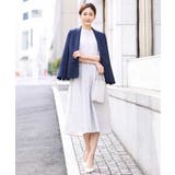 [セットアップ対応]ライトシャンブレー テーラードジャケット/洗える | OFUON | 詳細画像13 