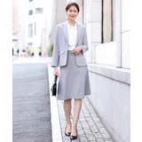 [セットアップ対応]ライトシャンブレー テーラードジャケット/洗える | OFUON | 詳細画像18 