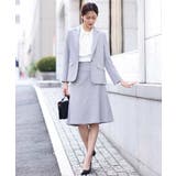 [セットアップ対応]ライトシャンブレー テーラードジャケット/洗える | OFUON | 詳細画像21 