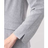 [セットアップ対応]ライトシャンブレー テーラードジャケット/洗える | OFUON | 詳細画像30 