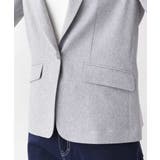 [セットアップ対応]ライトシャンブレー テーラードジャケット/洗える | OFUON | 詳細画像32 