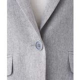 [セットアップ対応]ライトシャンブレー テーラードジャケット/洗える | OFUON | 詳細画像33 