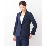 [セットアップ対応]ライトシャンブレー テーラードジャケット/洗える | OFUON | 詳細画像35 