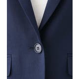 [セットアップ対応]ライトシャンブレー テーラードジャケット/洗える | OFUON | 詳細画像36 