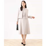 [セットアップ対応]ノーカラージャケット/洗える/WEB限定サイズあり | OFUON | 詳細画像12 