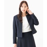 [セットアップ対応]ノーカラージャケット/洗える/WEB限定サイズあり | OFUON | 詳細画像2 