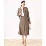 [セットアップ対応]ノーカラージャケット/洗える/WEB限定サイズあり | OFUON | 詳細画像8 