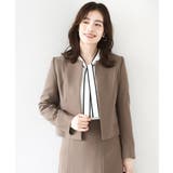 モカ | [セットアップ対応]ノーカラージャケット/洗える/WEB限定サイズあり | OFUON