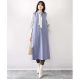 キーネックデザインジャンパースカート/洗える/WEB限定サイズあり | OFUON | 詳細画像15 