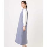 キーネックデザインジャンパースカート/洗える/WEB限定サイズあり | OFUON | 詳細画像18 